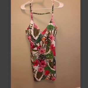 NWT BOOHOO tropical summer dress